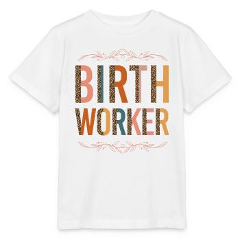 LD Labour And Delivery Nurse - Stanley/Stella MINI CREATOR Kids’ T-Shirt - white - Front - Maike (125cm)