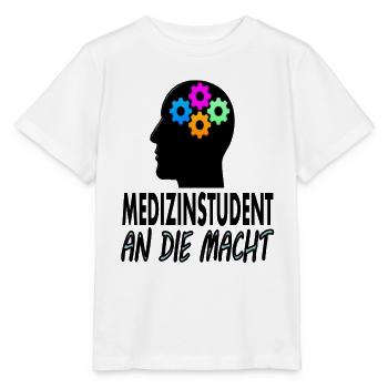 Medizinstudent Medizin studieren Geschenk - Stanley/Stella Kinder T-Shirt MINI CREATOR  - Weiß - Vorne - Maike (125cm)