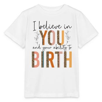 LD Labour And Delivery Nurse - Stanley/Stella MINI CREATOR Kids’ T-Shirt - white - Front - Maike (125cm)