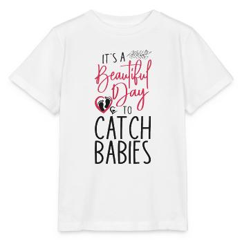 LD Labour And Delivery Nurse - Stanley/Stella MINI CREATOR Kids’ T-Shirt - white - Front - Maike (125cm)