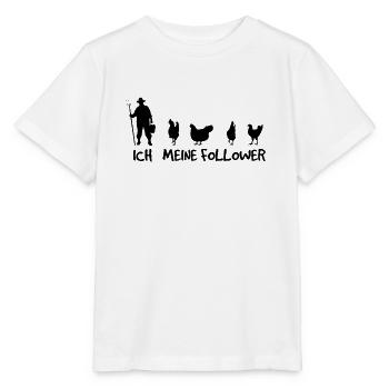 Bauernhof-Chic - Stanley/Stella Kinder T-Shirt MINI CREATOR  - Weiß - Vorne - Maike (125cm)