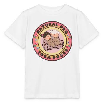 Yoga Girls - Stanley/Stella MINI CREATOR Kids’ T-Shirt - white - Front - Maike (125cm)