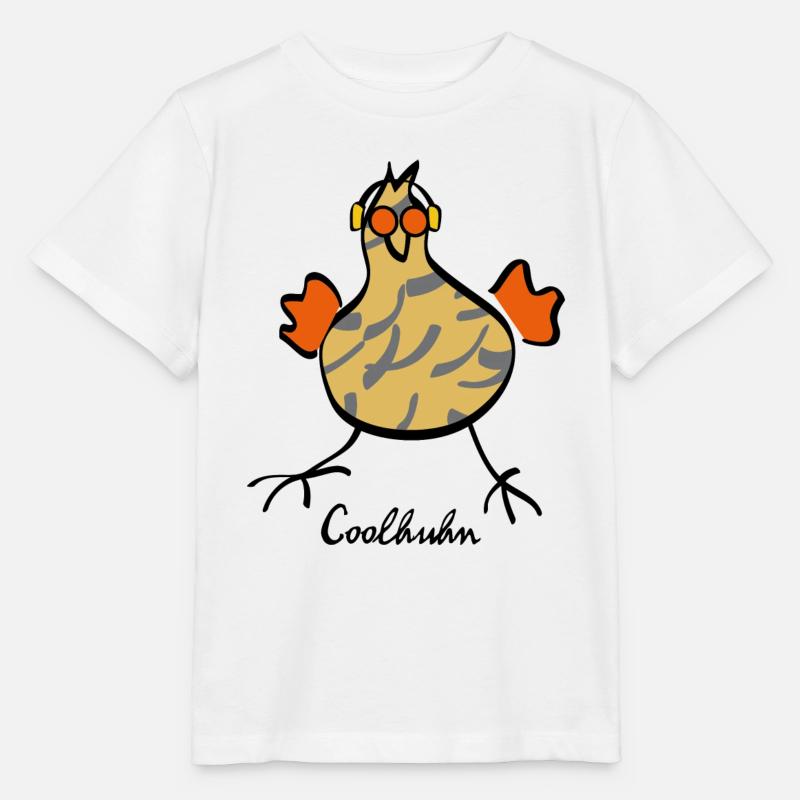 Das Cool-Huhn - Stanley/Stella Kinder T-Shirt MINI CREATOR  - Weiß