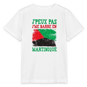 Ich komme mit Martinique nicht davon - Stanley/Stella Kinder T-Shirt MINI CREATOR  - Weiß - Vorne - Maike (125cm)