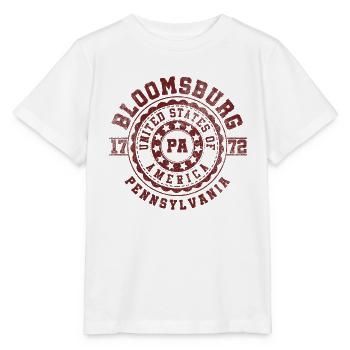 Bloomsburg, Pennsylvanie | Pennsylvanie - & Cadeau - T-shirt bio MINI CREATOR Stanley/Stella Enfant - blanc - Devant - Maike (125cm)