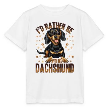 Dachshund Doxie Wiener Dog Breed - Stanley/Stella MINI CREATOR Kids’ T-Shirt - white - Front - Maike (125cm)