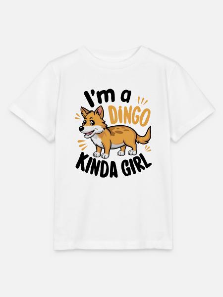 Australischer Dingo - Stanley/Stella Kinder T-Shirt MINI CREATOR  - Weiß