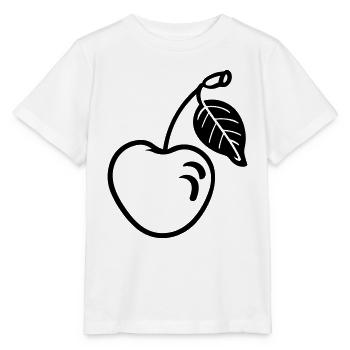 cherry - Stanley/Stella MINI CREATOR Kids’ T-Shirt - white - Front - Maike (125cm)