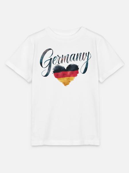 Deutschland Deutscher Deutsch GER Almanya Alemania - Stanley/Stella Kinder T-Shirt MINI CREATOR - Weiß