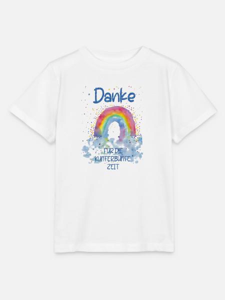 Danke für die Kunterbunte zeit - Stanley/Stella Kinder T-Shirt MINI CREATOR - Weiß