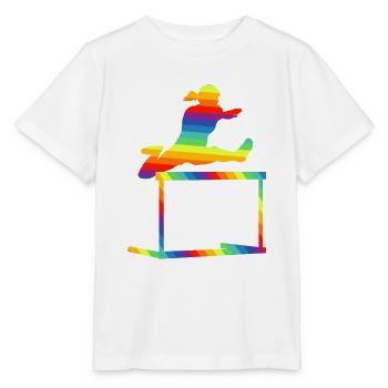 Hurdles Athletics - Stanley/Stella MINI CREATOR Kids’ T-Shirt - white - Front - Maike (125cm)