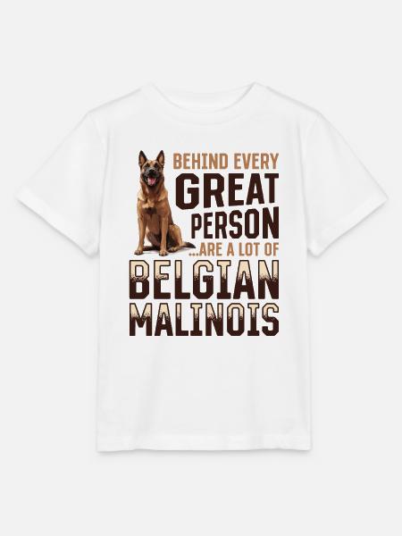 Belgian Malinois Dog Owner - Stanley/Stella Kinder T-Shirt MINI CREATOR - Weiß