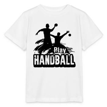 Play Handball - Stanley/Stella MINI CREATOR Kids’ T-Shirt - white - Front - Maike (125cm)