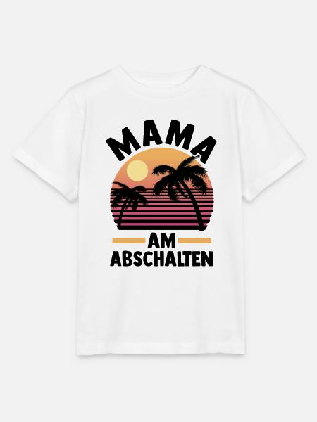 Urlaub Urlauberin Mutter Mama - Stanley/Stella Kinder T-Shirt MINI CREATOR - Weiß