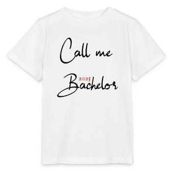 Baccalauréat 2025 Graduation Graduation - T-shirt bio MINI CREATOR Stanley/Stella Enfant - blanc - Devant - Maike (125cm)