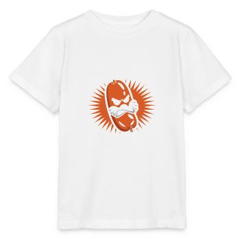 Beleidigte Leberwurst Lustig Scherz Bürohumor für - Stanley/Stella Kinder T-Shirt MINI CREATOR  - Weiß - Vorne - Maike (125cm)