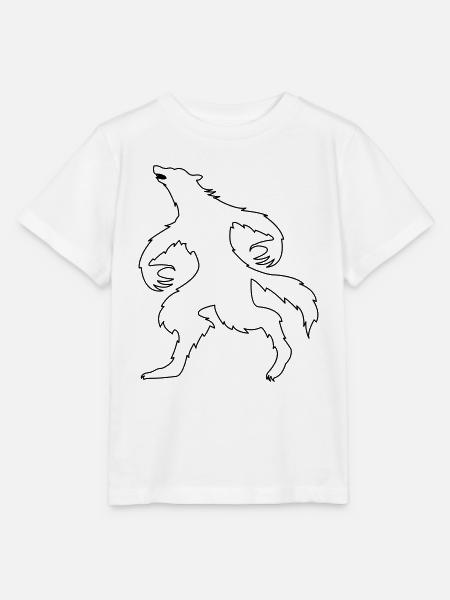 werwolf - Stanley/Stella Kinder T-Shirt MINI CREATOR - Weiß
