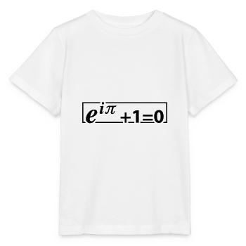 Mathématicien | Cadeau de mathématicien de professeur de mathématiques - T-shirt bio MINI CREATOR Stanley/Stella Enfant - blanc - Devant - Maike (125cm)