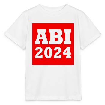 Abi 2024 - Stanley/Stella Kinder T-Shirt MINI CREATOR  - Weiß - Vorne - Maike (125cm)
