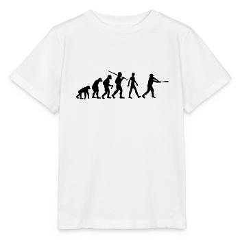 Baseball Evolution Batter Evolution - Stanley/Stella MINI CREATOR Kids’ T-Shirt - white - Front - Maike (125cm)