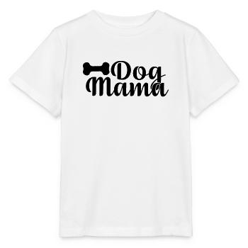 Dog mom - Stanley/Stella MINI CREATOR Kids’ T-Shirt - white - Front - Maike (125cm)