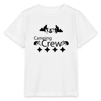 Urlaub Naturliebhaber Camping lustiger Spruch - Stanley/Stella Kinder T-Shirt MINI CREATOR  - Weiß - Vorne - Maike (125cm)