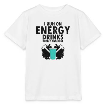 Démolition et rénovation de maisons - T-shirt bio MINI CREATOR Stanley/Stella Enfant - blanc - Devant - Maike (125cm)