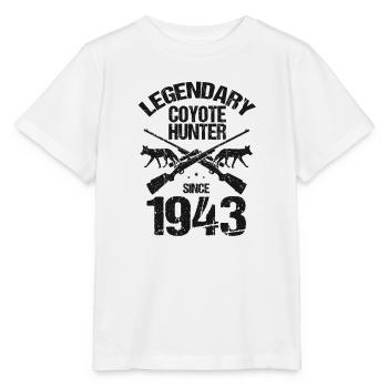 Conception de coyote pour les réacteurs de coyote - T-shirt bio MINI CREATOR Stanley/Stella Enfant - blanc - Devant - Maike (125cm)