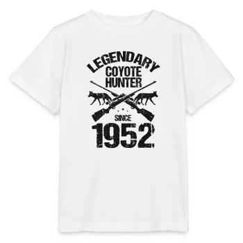 Conception de coyote pour les réacteurs de coyote - T-shirt bio MINI CREATOR Stanley/Stella Enfant - blanc - Devant - Maike (125cm)