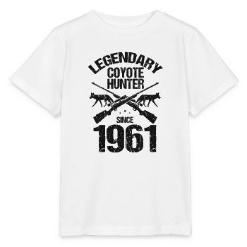 Conception de coyote pour les réacteurs de coyote - T-shirt bio MINI CREATOR Stanley/Stella Enfant - blanc - Devant - Maike (125cm)