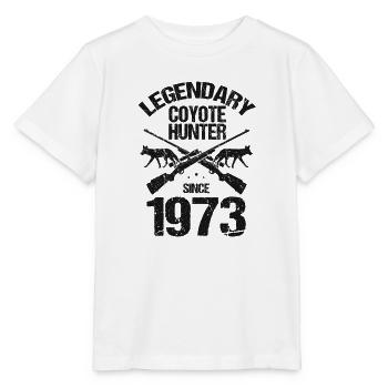 Conception de coyote pour les réacteurs de coyote - T-shirt bio MINI CREATOR Stanley/Stella Enfant - blanc - Devant - Maike (125cm)