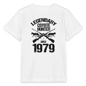 Conception de coyote pour les réacteurs de coyote - T-shirt bio MINI CREATOR Stanley/Stella Enfant - blanc - Devant - Maike (125cm)