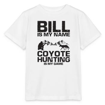 Conception de coyote pour les réacteurs de coyote - T-shirt bio MINI CREATOR Stanley/Stella Enfant - blanc - Devant - Maike (125cm)
