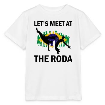 Capoeira pour arts martiaux mixtes et kickboxing - T-shirt bio MINI CREATOR Stanley/Stella Enfant - blanc - Devant - Maike (125cm)