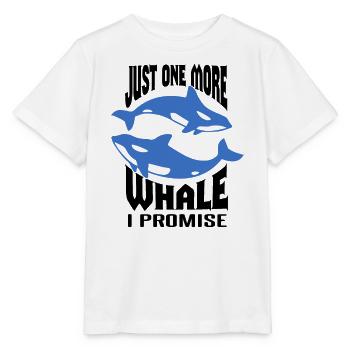 Ocean Sea Whale Quote for Whale Marine Mammals - Stanley/Stella MINI CREATOR Kids’ T-Shirt - white - Front - Maike (125cm)