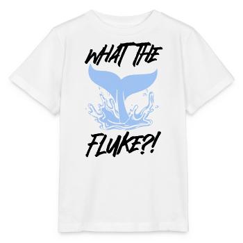 Blue whale for beluga whale and marine mammals - Stanley/Stella MINI CREATOR Kids’ T-Shirt - white - Front - Maike (125cm)
