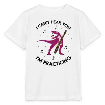 Orchestra and woodwind instrument - Stanley/Stella MINI CREATOR Kids’ T-Shirt - white - Front - Maike (125cm)