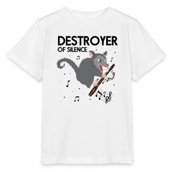 Orchestra and woodwind instrument - Stanley/Stella MINI CREATOR Kids’ T-Shirt - white - Front - Maike (125cm)