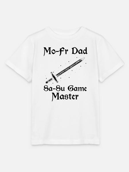 Schwertkampf für Live-Action-Rollenspiele und Larp - Stanley/Stella T-shirt MINI CREATOR til børn - hvid
