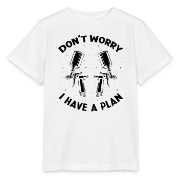 Autolackierer Angebot für Karosseriebauer - Stanley/Stella Kinder T-Shirt MINI CREATOR  - Weiß - Vorne - Maike (125cm)