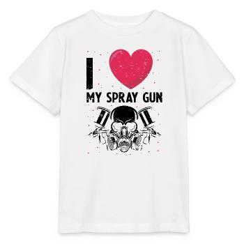 Offre de peintre automobile pour les carrossiers - T-shirt bio MINI CREATOR Stanley/Stella Enfant - blanc - Devant - Maike (125cm)