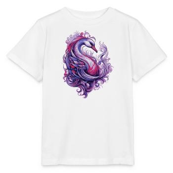 Art du cygne - T-shirt bio MINI CREATOR Stanley/Stella Enfant - blanc - Devant - Maike (125cm)