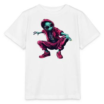 Alien Dancer - Stanley/Stella MINI CREATOR Kids’ T-Shirt - white - Front - Maike (125cm)