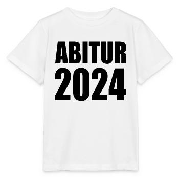Abitur 2024 - Stanley/Stella Kinder T-Shirt MINI CREATOR  - Weiß - Vorne - Maike (125cm)