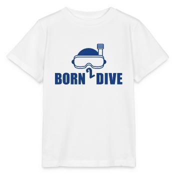 diver - Stanley/Stella MINI CREATOR Kids’ T-Shirt - white - Front - Maike (125cm)