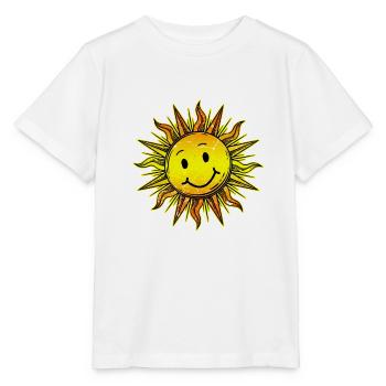 Sonne - Stanley/Stella Kinder T-Shirt MINI CREATOR  - Weiß - Vorne - Maike (125cm)