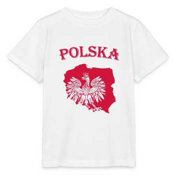 Aigle polonais - T-shirt bio MINI CREATOR Stanley/Stella Enfant - blanc - Devant - Maike (125cm)