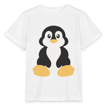 manchot - T-shirt bio MINI CREATOR Stanley/Stella Enfant - blanc - Devant - Maike (125cm)