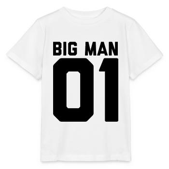 Grand homme, petit homme, père fils design - T-shirt bio MINI CREATOR Stanley/Stella Enfant - blanc - Devant - Maike (125cm)