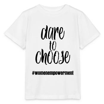 Frauenpower Mädchenpower Girlpower Feminismus - Stanley/Stella Kinder T-Shirt MINI CREATOR  - Weiß - Vorne - Maike (125cm)